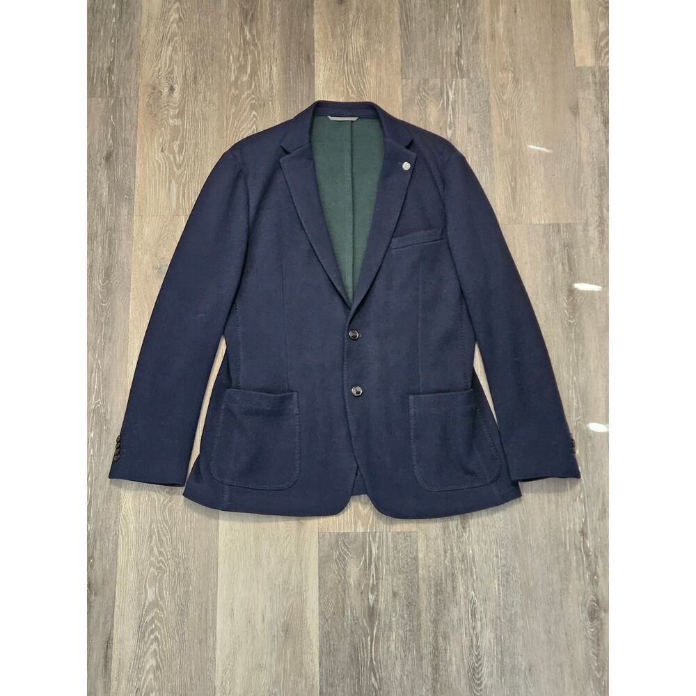 Michael Kors Slim Fit Sport Coat – 44R – Navy – Excellent Condition